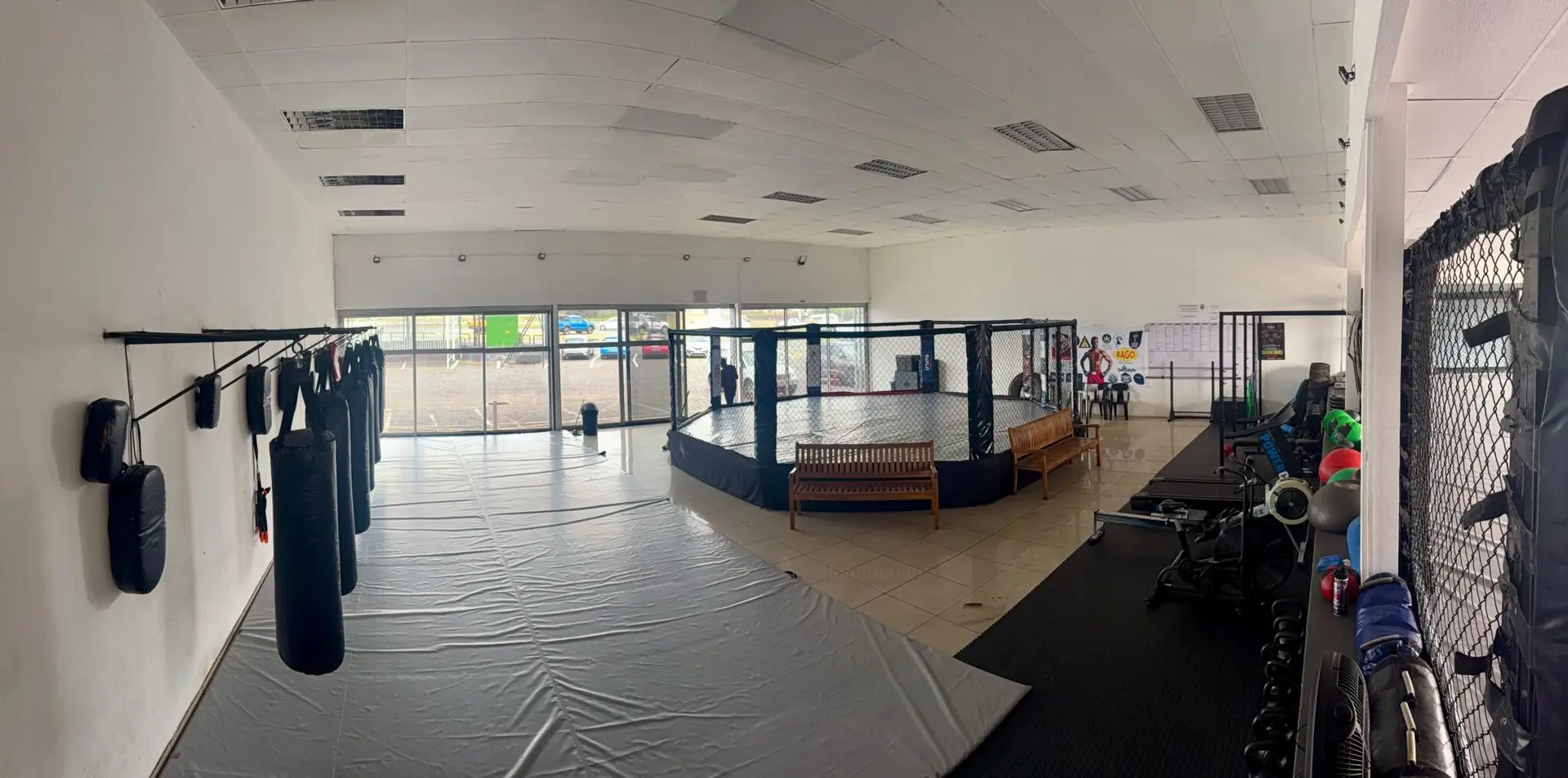 Pandamonium — MMA gym & fitness centre at Johan van Rooyen Hipermart Centre, Helderkruin, Roodepoort