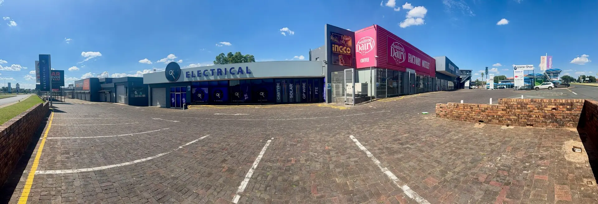 QK Electrical — electrical wholesaler & solar supplies at Johan van Rooyen Hipermart Centre, Helderkruin, Roodepoort